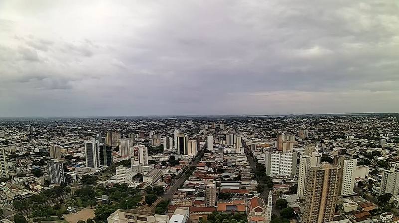 Campo Grande nesta manh de domingo FRANCISCO BRITTO