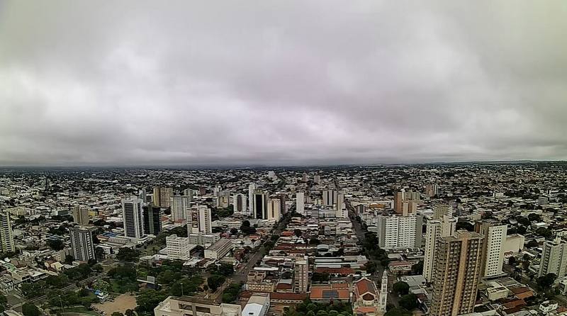 Campo Grande nesta manhã de quarta-feira ©FRANCISCO BRITTO