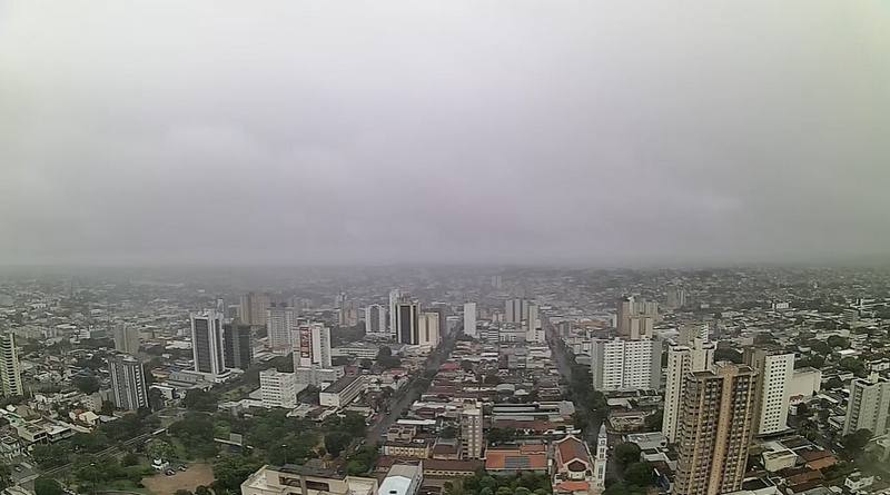 Campo Grande nesta manh de segunda-feira FRANCISCO BRITTO