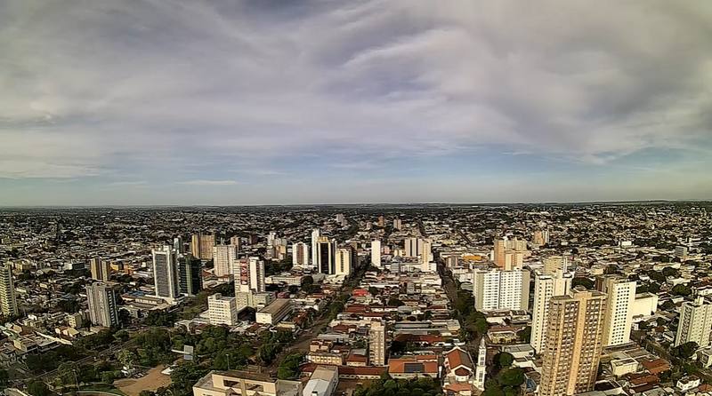 Campo Grande nesta manh de segunda-feira FRANCISCO BRITTO