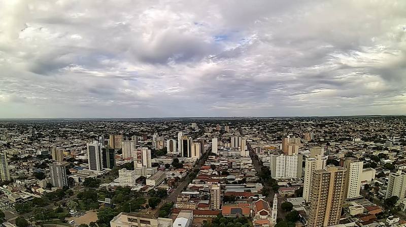 Campo Grande nesta manhã de quarta-feira ©FRANCISCO BRITTO