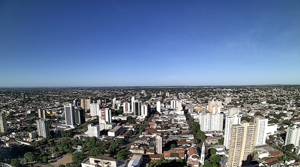 Campo Grande nesta manh de sexta-feira FRANCISCO BRITTO