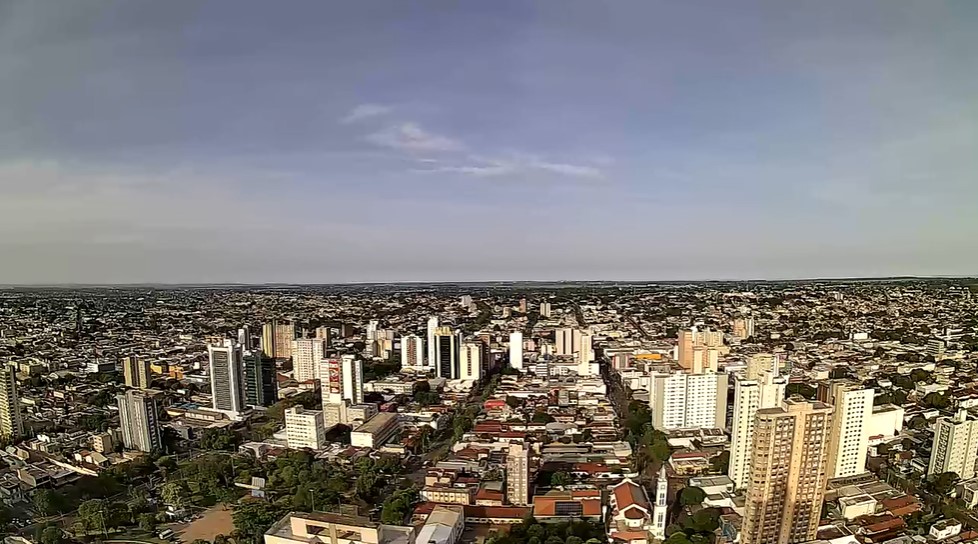 Campo Grande nesta manh de quarta-feira FRANCISCO BRITTO