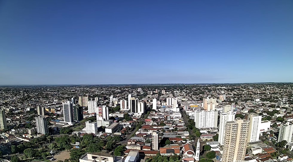 Campo Grande nesta manh de tera-feira FRANCISCO BRITTO