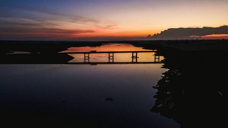 “Por do Sol”, de autoria da munícipe Renan Pereira Vicentin (3º lugar)