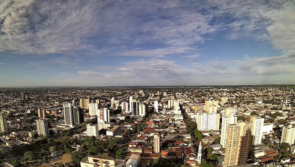 Campo Grande nesta manh de segunda-feira FRANCISCO BRITTO