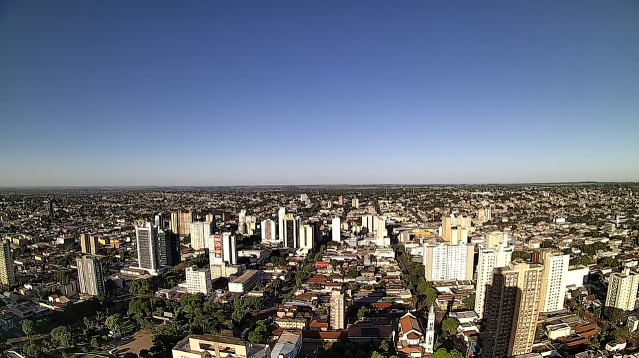 Campo Grande nesta manh de quarta-feira FRANCISCO BRITTO