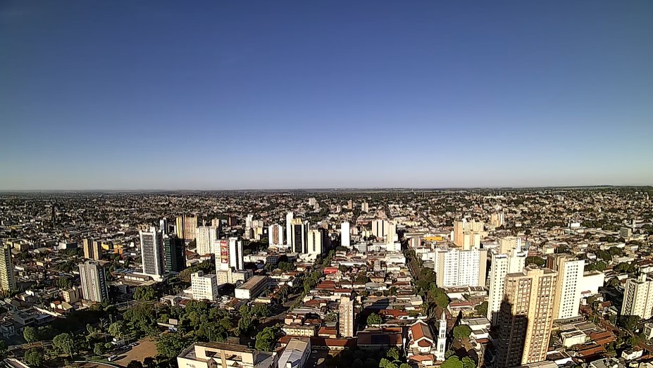 Campo Grande nesta manh de tera-feira FRANCISCO BRITTO