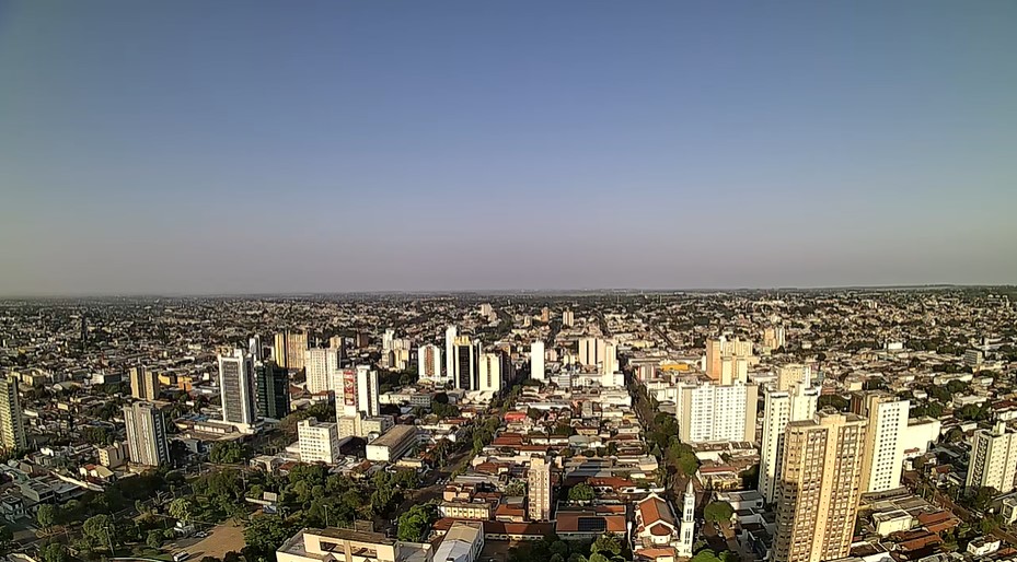 Campo Grande nesta manh de tera-feira FRANCISCO BRITTO