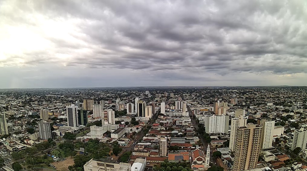 Campo Grande nesta manhã de quarta-feira ©FRANCISCO BRITTO