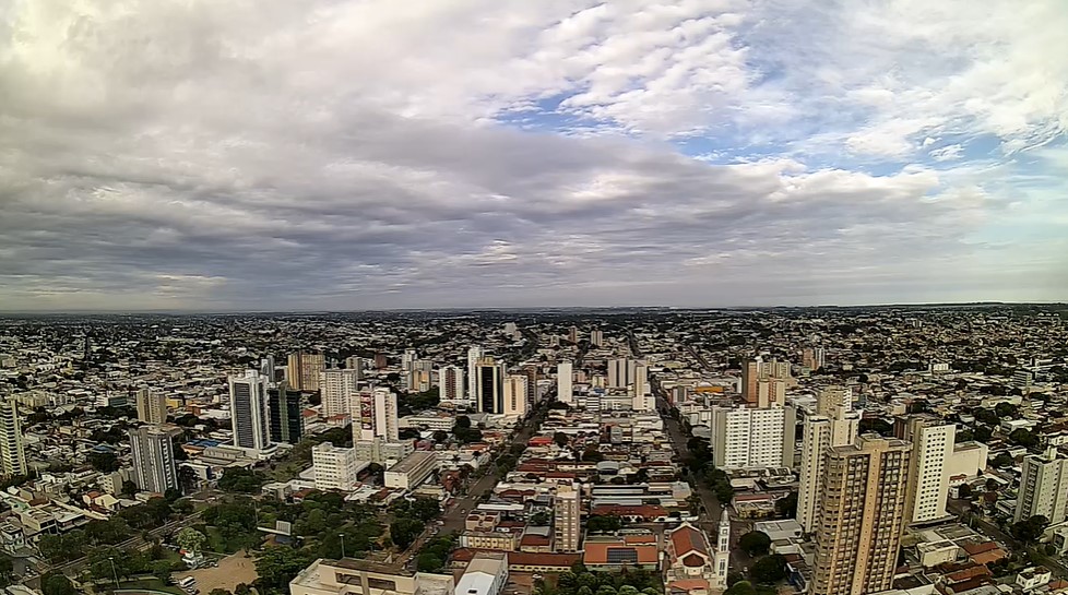 Campo Grande nesta manhã de quarta-feira ©FRANCISCO BRITTO