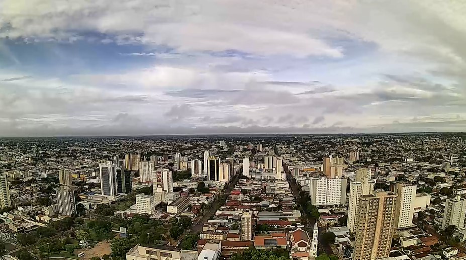 Campo Grande nesta manh de domingo FRANCISCO BRITTO