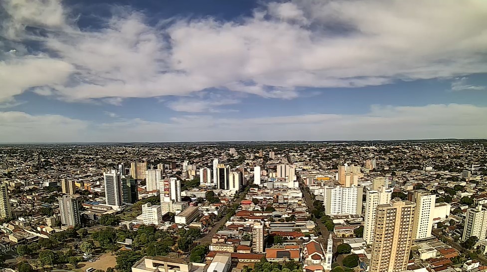 Campo Grande nesta manh de domingo FRANCISCO BRITTO