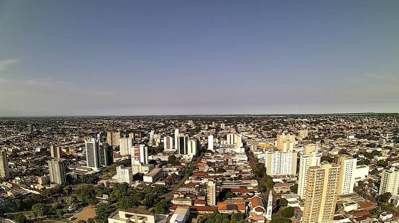 Campo Grande nesta manh de sexta-feira FRANCISCO BRITTO