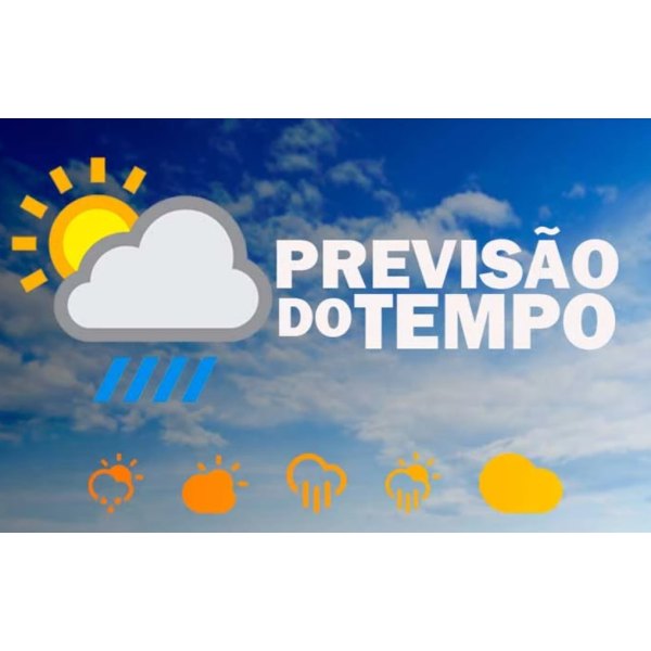 Sábado amanhece com céu nublado e previsão é de temperatura amena